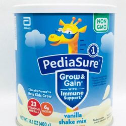sua pediasure huou cao co pediasure grow gain huong vani 400g kc