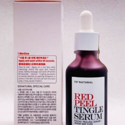 Tinh chất Peal thay da không bong tróc Red Peel Tingle Serum 35ml 15 tinh chat peal thay da khong bong troc red peel tingle serum 30ml 35ml knb