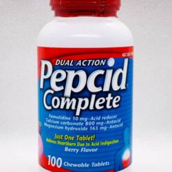 Viên ngậm giảm đau bao tử, ợ nóng Pepcid Complete 100 viên 7 vien ngam tri dau bao tu giam o nong pepcid complete 100 vien kna