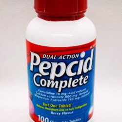 Viên ngậm giảm đau bao tử, ợ nóng Pepcid Complete 100 viên 8 vien ngam tri dau bao tu giam o nong pepcid complete 100 vien kne