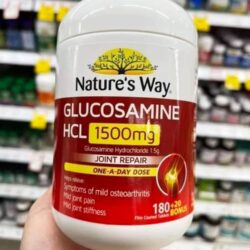 Viên uống bổ khớp của Úc Nature's Way Glucosamine HCl 1500mg 200 viên 5 vien uong bo khop cua uc natures way glucosamine joint repair 1500mg 200 vien knc