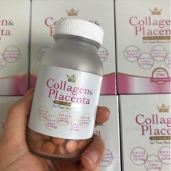 Viên uống Collagen trắng da 5 in 1 Collagen & Placenta Nhật Bản 270 viên 5 Viên uống Collagen trắng da 5 in 1 Collagen & Placenta Nhật Bản 270 viên