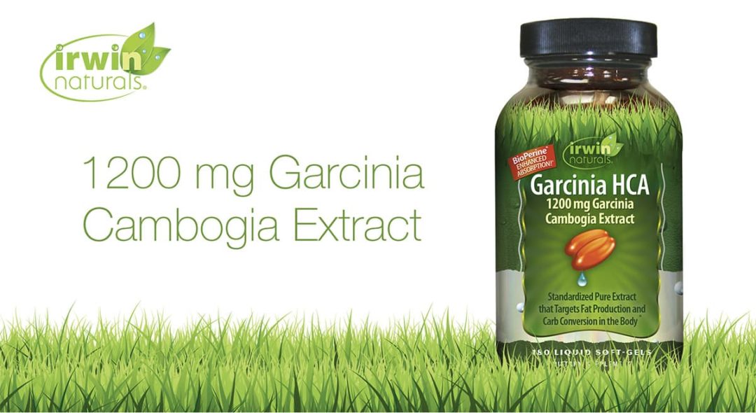 Viên uống giảm cân giảm mỡ thừa Irwin Naturals Garcinia HCA 1200 mg 180 viên