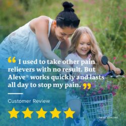 Viên uống Aleve Pain Reliever Naproxen Sodium 220mg 200 Caplets 10 vien uong giam dau ha sot aleve strength to last 12 hours 200 vien kna