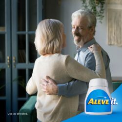 Viên uống Aleve Pain Reliever Naproxen Sodium 220mg 200 Caplets 12 vien uong giam dau ha sot aleve strength to last 12 hours 200 vien knd