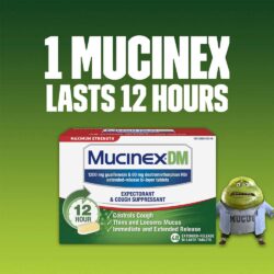 Viên uống giảm ho long đờm Mucinex DM Maximum Strength 48 viên 5 vien uong tri ho long dom mucinex dm maximum strength 48 vien a