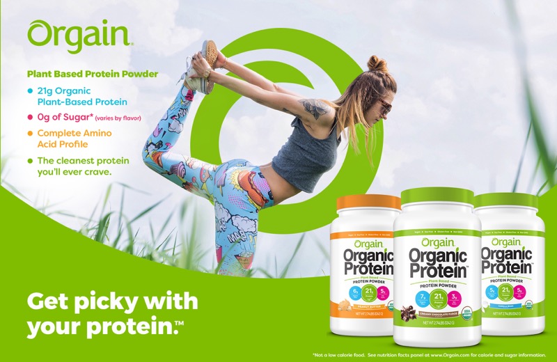Bột dinh dưỡng Orgain Organic Protein &amp; Superfoods 1224g hương vani