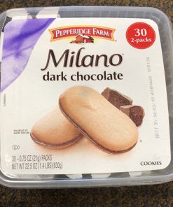 Bánh quy socola đen Pepperidge Farm Milano Dark Chocolate Cookies 630g