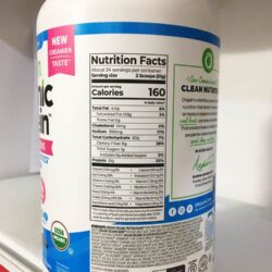 bot dinh duong orgain organic protein superfoods 1224g huong vani 161224 kb