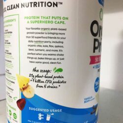 bot dinh duong orgain organic protein superfoods 1224g huong vani 161224 kf