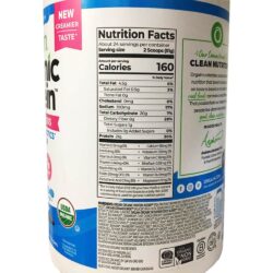 bot dinh duong orgain organic protein superfoods 1224g huong vani 161224 kg