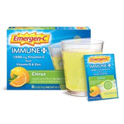 Bột sủi C tăng đề kháng Emergen-C Immune Plus Vitamin D Zinc Citrus 30 gói 5 bot sui c tang de khang emergen c immune plus citrus 30 goi 091224 kb