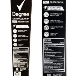 Hộp 5 lăn khử mùi nam Degree Men Motionsense Ultra Clear Black White 76g 10 hop 5 lan khu mui nam degree men motionsense ultra clear black white 76g kng