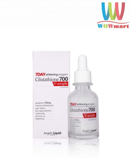Huyết thanh trắng da Angel's Liquid Perfect Glutathione 700 V-ample 30ml mẫu mới