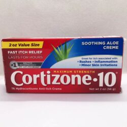 Kem bôi giảm viêm ngứa da Cortizone 10 Soothing Aloe Creme 56g 9 kem boi tri viem ngua da cortizone 10 calming aloe vera itch relief 56g soothing 31123 kg