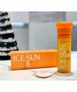 Kem chống nắng Ice Sun SPF50 PA++++ Clear Ice Puff Sun (màu cam)