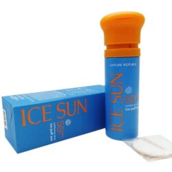 Kem chống nắng Ice Sun SPF50 PA++++ Clear Ice Puff Sun (màu cam) 6 kem chong nang ice sun spf50 pa clear ice puff sun mau cam knwa