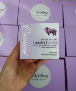 Kem nhau thai cừu Úc Careline Lanolin Cream 100ml