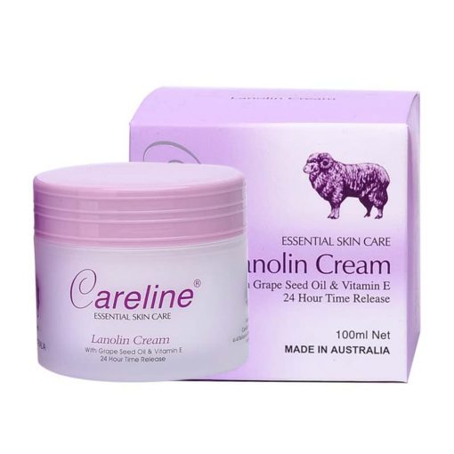 Kem nhau thai cừu Úc Careline Lanolin Cream 100ml