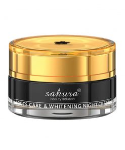 Kem trị nám dưỡng trắng da ban đêm Sakura Spots Care Whitening Night Cream 30g