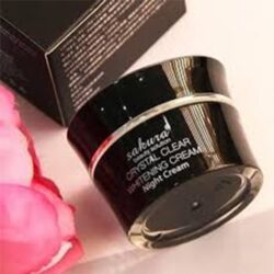 Kem xóa nám trắng da ban đêm Sakura Crystal Clear Whitening Night Cream 30g 7 Kem trị nám trắng da ban đêm Sakura Crystal Clear Whitening Night Cream 30g