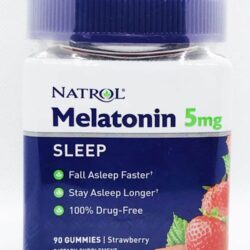 Kẹo dẻo giúp ngủ ngon Natrol Gummies Melatonin 5mg 90 viên 5 keo deo giup ngu ngon natrol gummies melatonin 5mg 90 vien knb