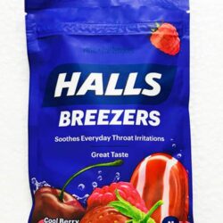 keo halls thong co tri ho halls breezers cool berry 25 vien knb