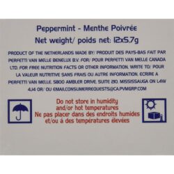 Kẹo ngậm thơm miệng Frisk Peppermint Menthe Poivree 5.7g lốc 12 hộp