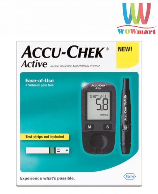 Máy đo đường huyết Accu-Chek Active bộ 10 que thử