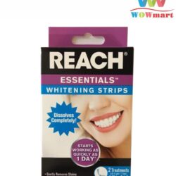 Miếng dán trắng răng Reach Essentials Whitening Strips 4 miếng