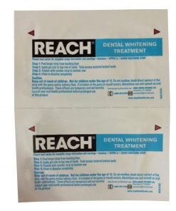 Miếng dán trắng răng Reach Essentials Whitening Strips 4 miếng