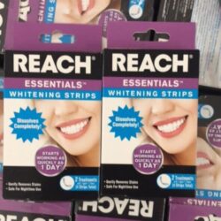Miếng dán trắng răng Reach Essentials Whitening Strips 4 miếng