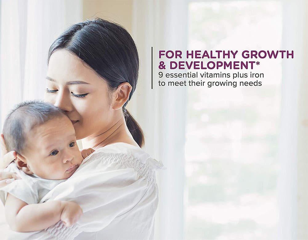 Siro đa vitamin cho trẻ Zarbee’s Baby Multivitamin With Iron Supplement 59ml 16 Siro đa vitamin cho trẻ Zarbee’s Baby Multivitamin With Iron Supplement 59ml