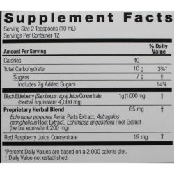 Siro tăng sức đề kháng cho bé Nature’s Answer Sambucus Kid’s Formula 120ml