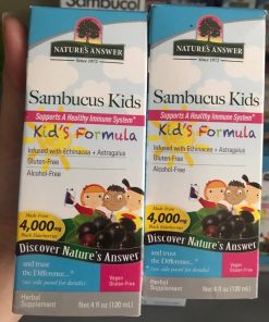 Siro tăng sức đề kháng cho bé Nature’s Answer Sambucus Kid’s Formula 120ml