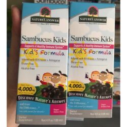 Siro tăng sức đề kháng cho bé Nature’s Answer Sambucus Kid’s Formula 120ml
