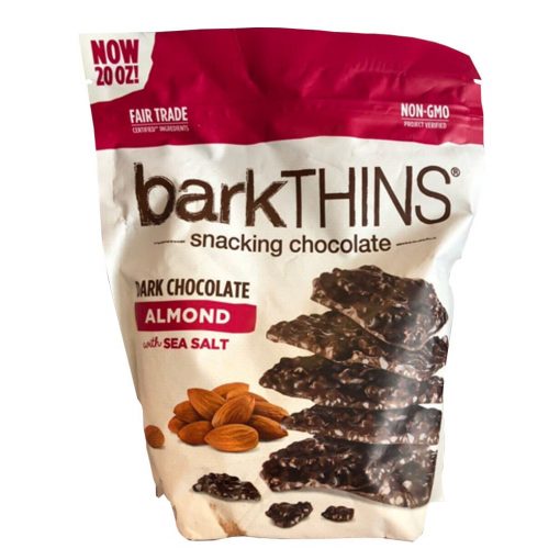 Socola hạnh nhân Bark Thins Snacking Dark Chocolate Almond Sea Salt 567g