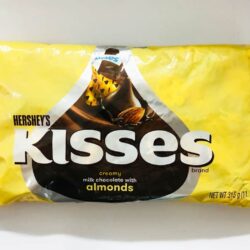socola kisses hanh nhan hersheys kisses milk chocolate with almonds 311g new knwb