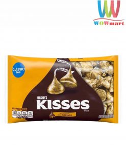 Socola Kisses hạnh nhân Hershey’s Kisses Milk Chocolate With Almonds 311g new