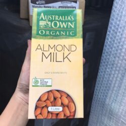 Sữa hạnh nhân Australia’s Own Organic Almond Milk Hộp 1L 5 Sữa hạnh nhân Australia’s Own Organic Almond Milk 1L