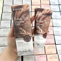 Sữa rửa mặt gạo lứt 3W Clinic Brown Rice Cleansing Foam 100ml 7 Sữa rửa mặt gạo nâu 3W Clinic Brown Rice Cleansing Foam 100ml
