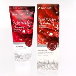 Sữa rửa mặt hoa hồng 3W Clinic Rose Water Cleansing Foam 100ml 5 Sữa rửa mặt hoa hồng 3W Clinic Rose Water Cleansing Foam 100ml
