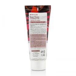 Sữa rửa mặt hoa hồng 3W Clinic Rose Water Cleansing Foam 100ml 6 Sữa rửa mặt hoa hồng 3W Clinic Rose Water Cleansing Foam 100ml