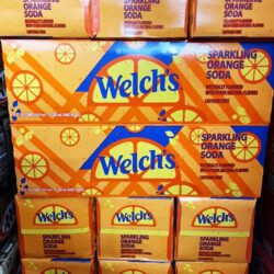 Nước ngọt Mỹ Welch's cam Welch's Sparkling Orange Soda Thùng 12 lon 10 thung nuoc ngot welchs cam 12 lon knwb