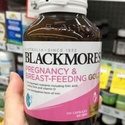 thuoc bo cho ba bau va cho con bu blackmores pregnancy 120 vien knwd
