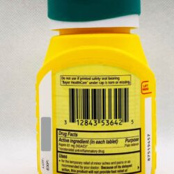 Giảm đau và ngăn ngừa nhồi máu cơ tim Bayer Low Dose Aspirin 81mg 300 viên 8 thuoc giam dau va ngan ngua nhoi mau co tim bayer low dose aspirin 81mg 300 vien kb