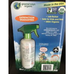 Thuốc xịt muỗi và côn trùng Greenerways Organic Bug Repellent lốc 3 chai