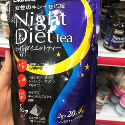 Trà giảm cân ban đêm Orihiro Night Diet Tea 2g x24 túi 4 tra giam can ban dem tu nhat ban orihiro night diet tea 24 tui ra