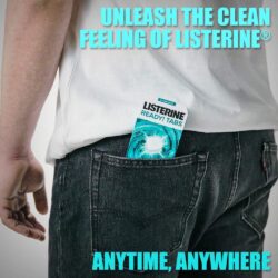 Viên ngậm thơm miệng Listerine Ready Tabs Clean Mint 8 viên 7 Viên ngậm thơm miệng Listerine Ready Tabs Clean Mint 8 viên