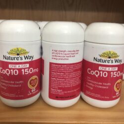 Viên uống CoQ10 hỗ trợ tim mạch Nature’s Way CoQ10 150mg 60 viên 5 Viên uống CoQ10 hỗ trợ tim mạch Nature’s Way CoQ10 150mg 60 viên